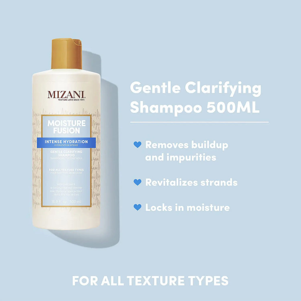 Mizani Moisture Fusion Intense Hydration Gentle Clarifying Shampoo