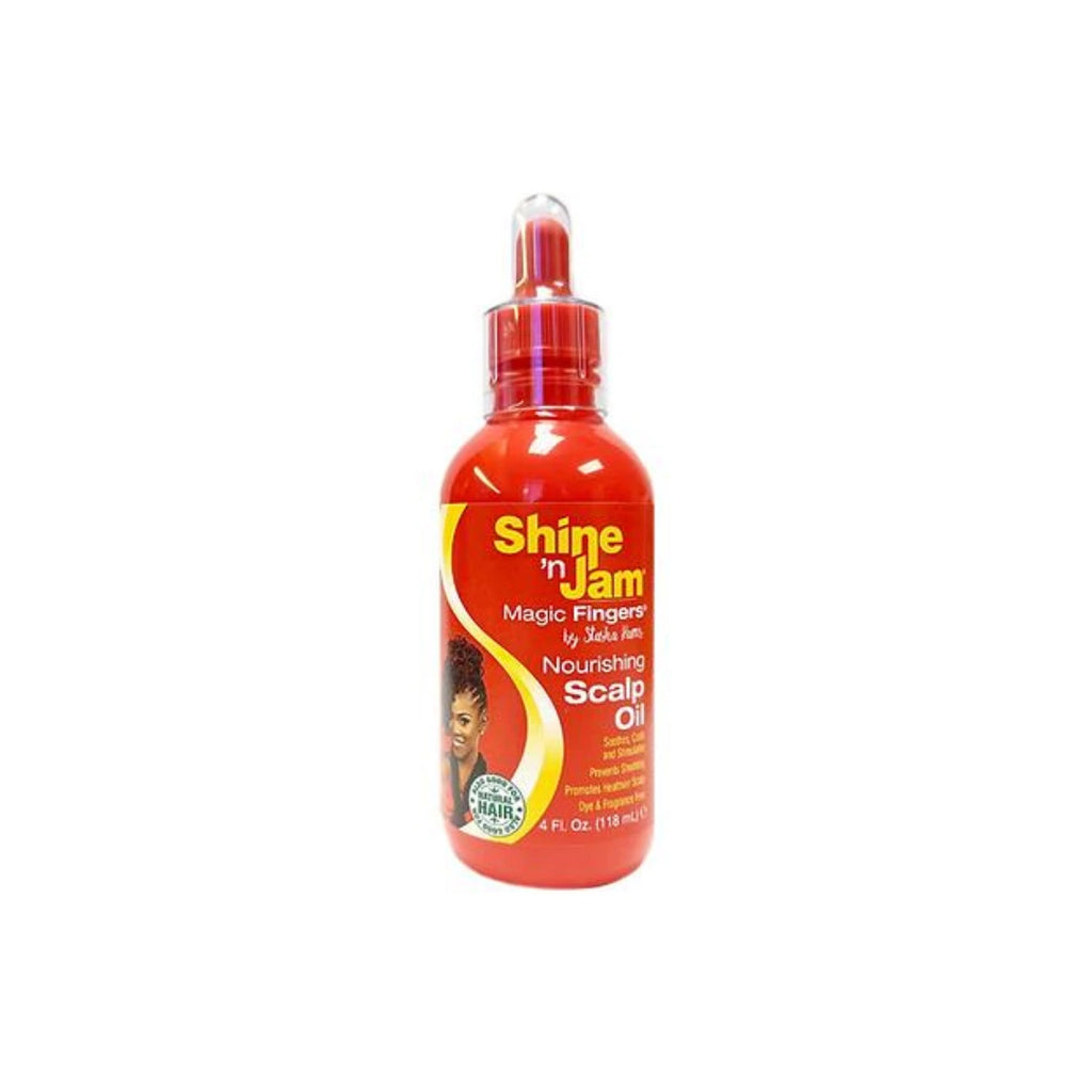 Shine 'N Jam, Scalp Oil,Shop Supreme BeautyAmpro Shine 'N Jam Magic Fingers Nurturing Scalp Oil- 4 fl oz