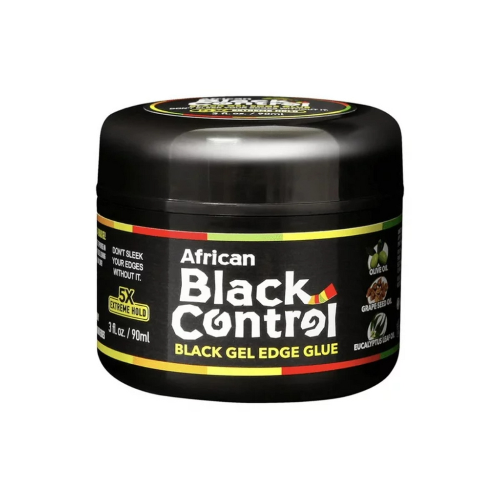 African Black Control Black Gel Edg0e Glue, Shop Supreme Beauty