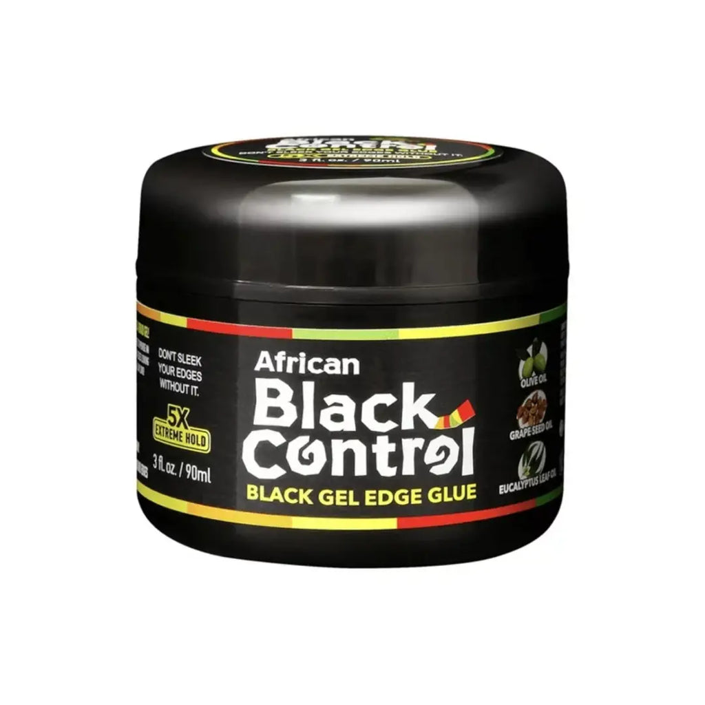 African Black Control Black Gel Edg0e Glue, Shop Supreme Beauty