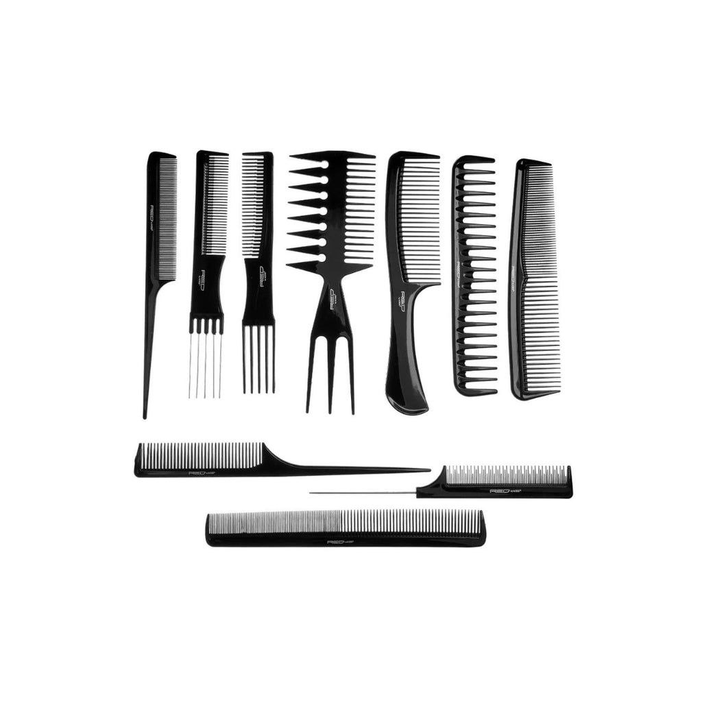 Red by Kiss, 10 piece comb set, Shop at Supreme Beauty 