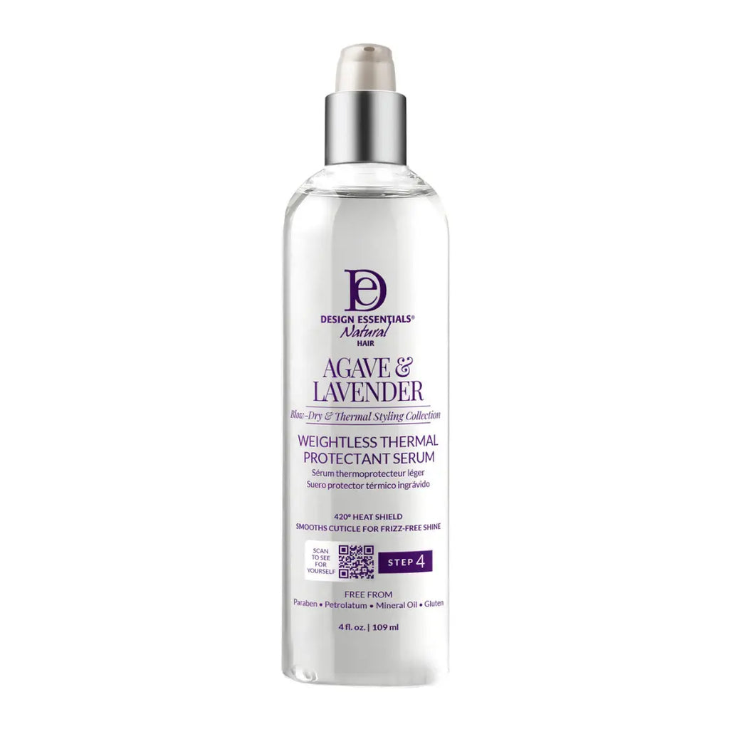 Design Essentials® Agave & Lavender STEP 4 Weightless Thermal Protectant Serum - 4 oz