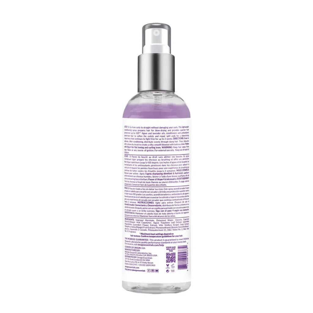 Design Essentials® Agave & Lavender STEP 3 Blow Dry & Heat Shield 