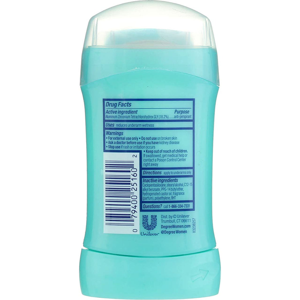 Degree Deodorant Invisible Solid Shower Clean - 1.6 oz