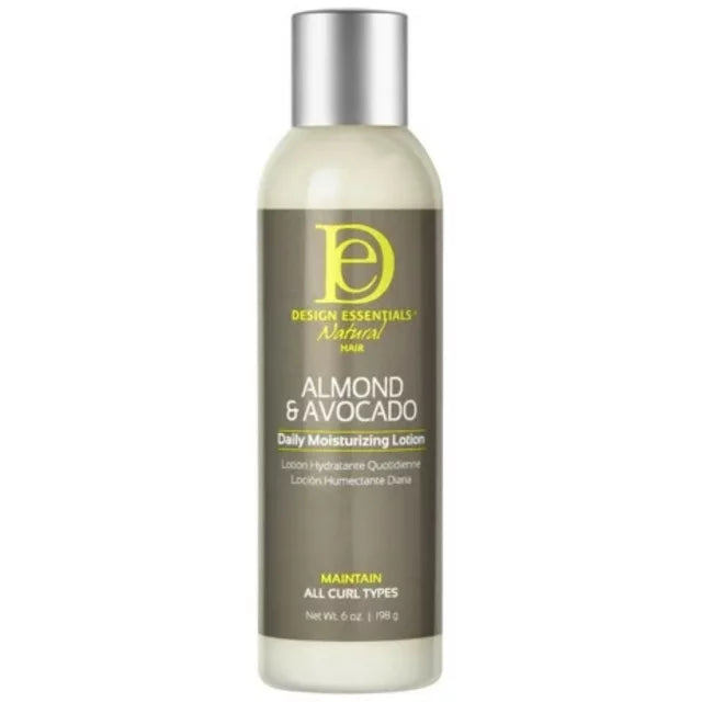 Design Essentials Natural Hair Almond & Avocado Daily Moisturizing Lotion 