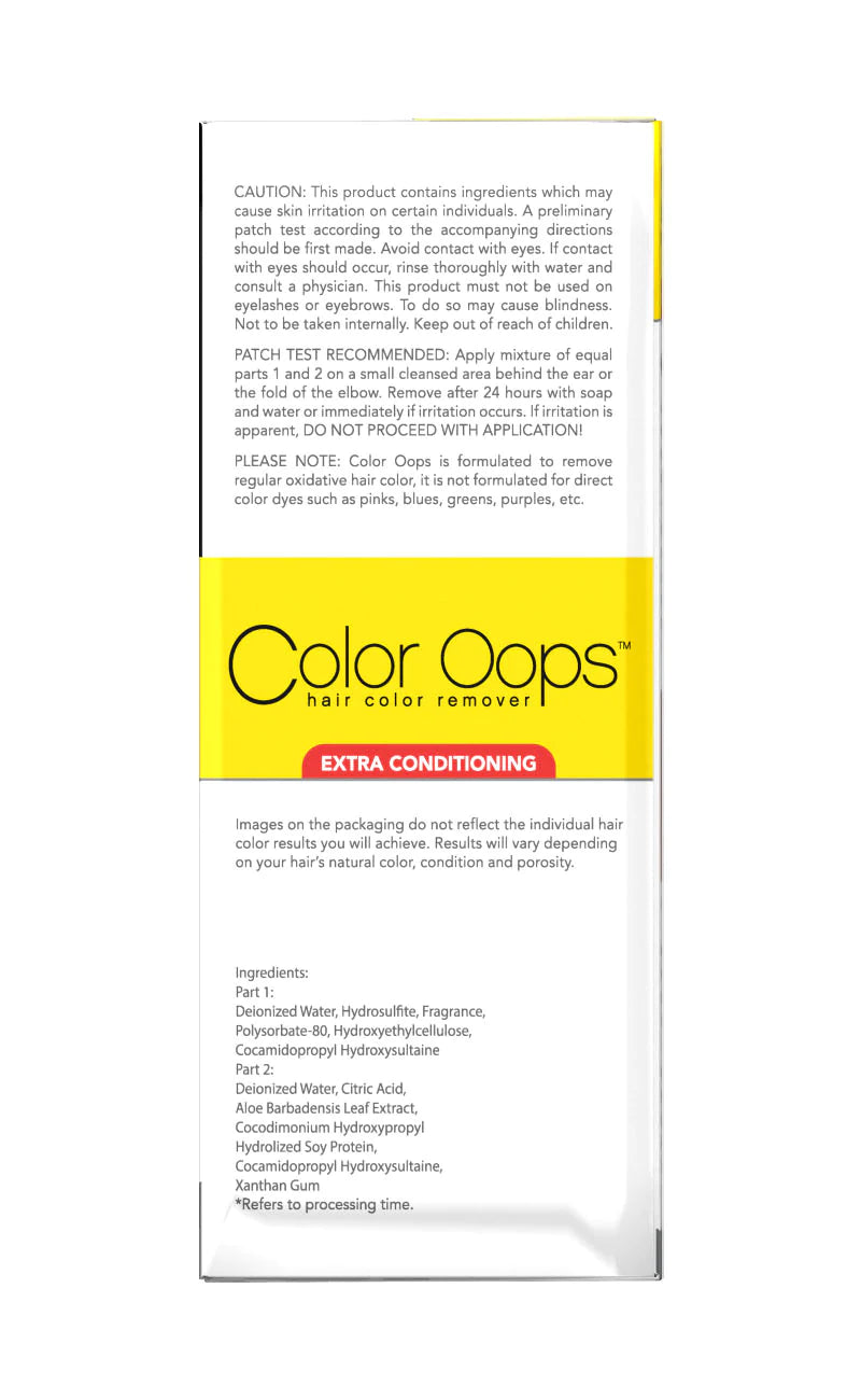 Color Oops Extra Conditioning Hair Color Remover