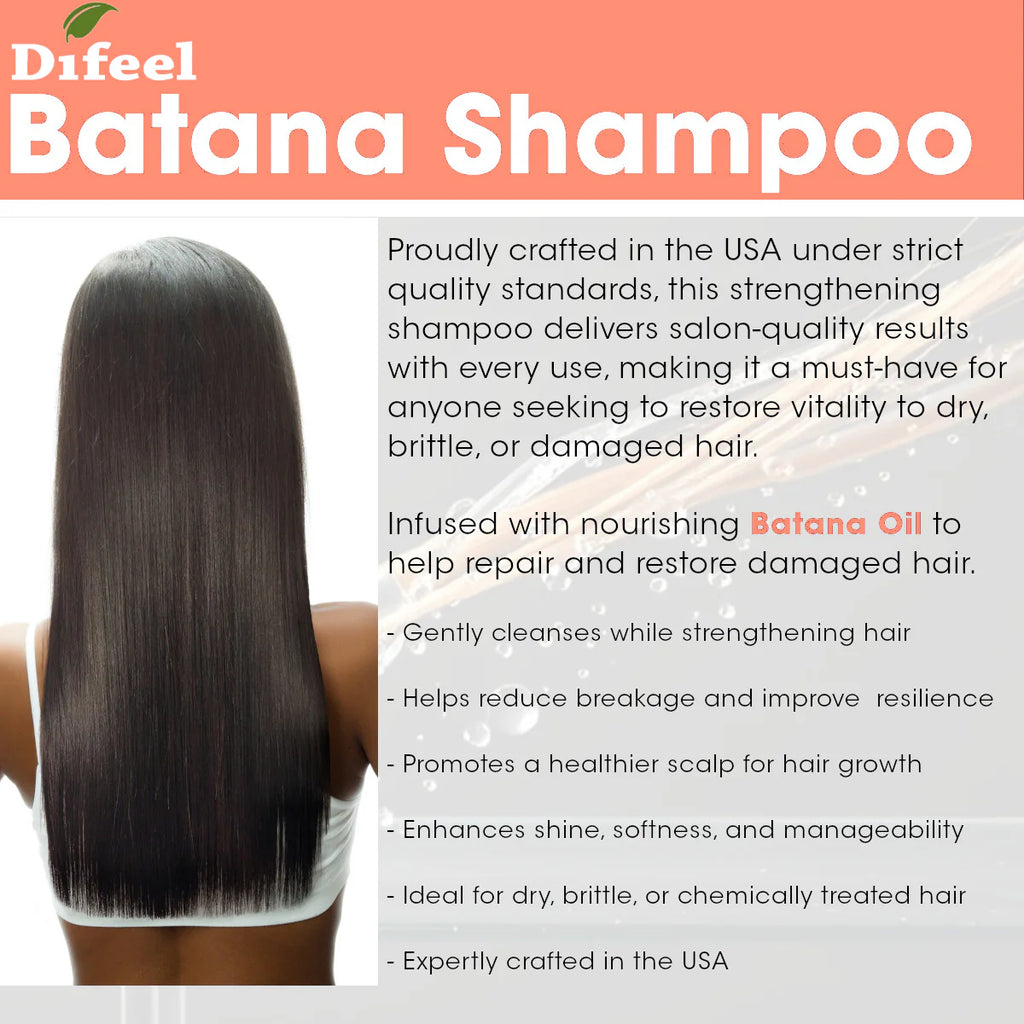 Difeel Batana Sulfate-Free Shampoo