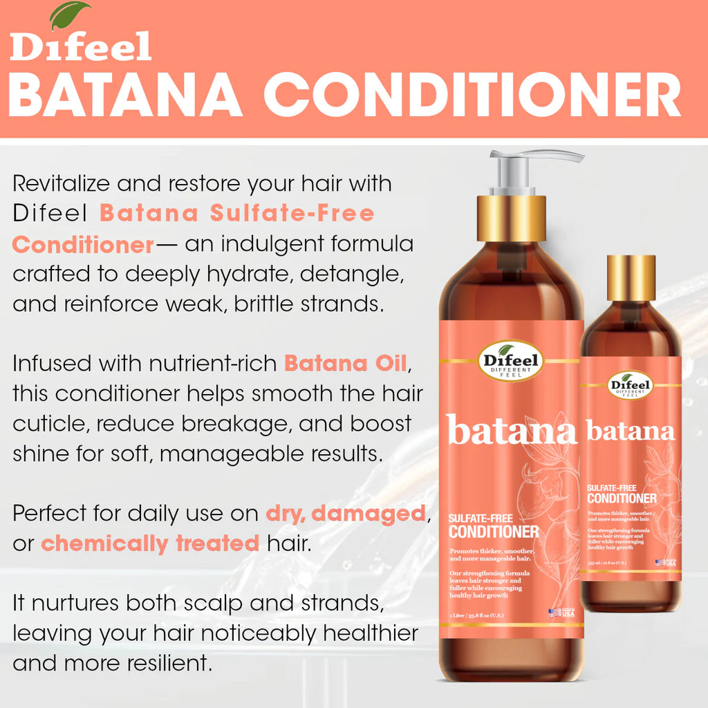 Difeel Batana Sulfate-Free Conditioner 
