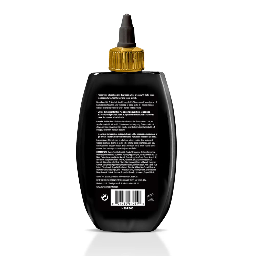 Hair Chemist Hair & Beard Oil Peppermint & Biotin