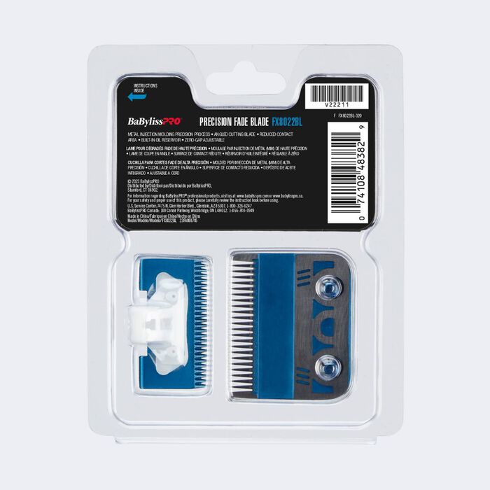 BaBylissPRO® Blue Titanium Fade Blade -22 Teeth