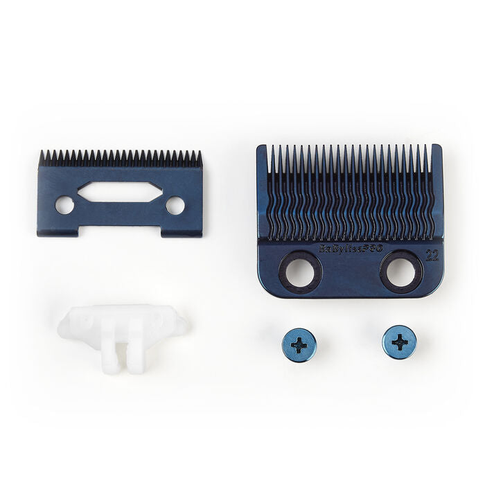 BaBylissPRO® Blue Titanium Fade Blade -22 Teeth