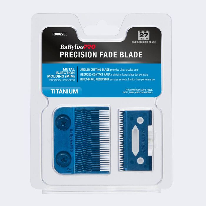 BaBylissPRO® Blue Titanium Molded Precision Blade- 27 Teeth 