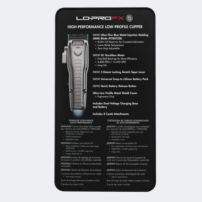 BaBylissPRO® FXONE Lo-ProFX High Performance Clipper