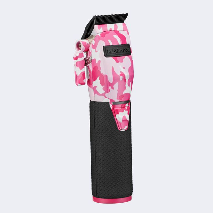 BaBylissPRO® LimitedFX Pink Camo Metal Lithium Clipper & Trimmer 