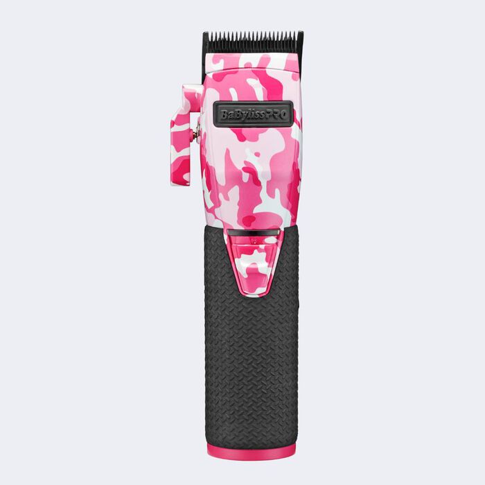BaBylissPRO® LimitedFX Pink Camo Metal Lithium Clipper & Trimmer 