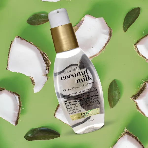 OGX Nourishing + Coconut Milk Anti Breakage Serum - 4 oz