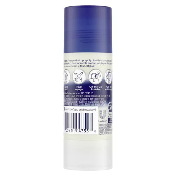 Vaseline All-Over Body Balm Stick Unscented 