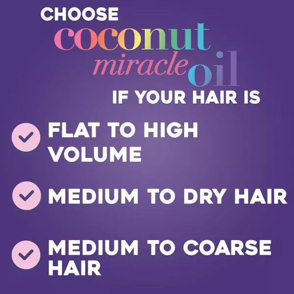 OGX Extra Strength Damage Remedy + Coconut Miracle Shampoo - 13 oz