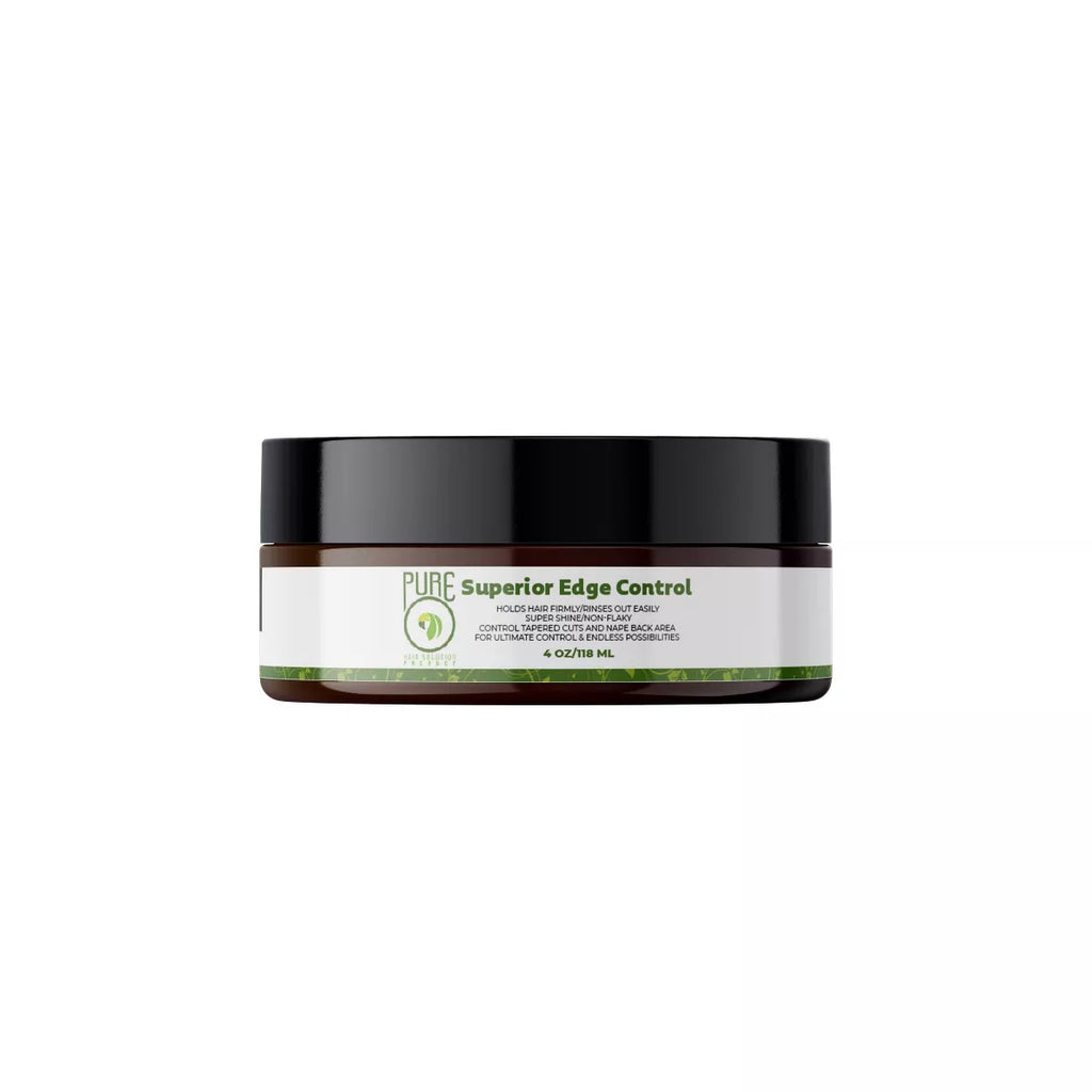 PureO Natural Superior Edge Control Hair Gel