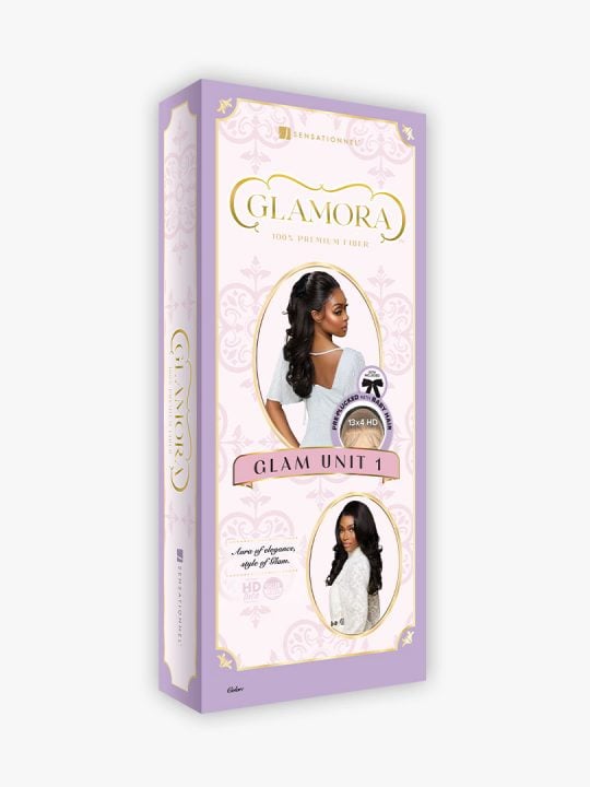 Sensationnel Glam Unit 1 Premium Fiber Wig Styled