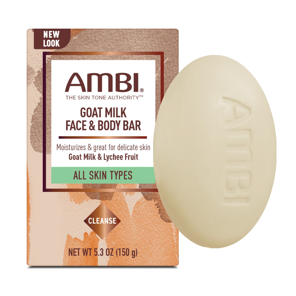 AMBI Goat Milk Face & Body Bar for All Skin Types - 5.3 oz