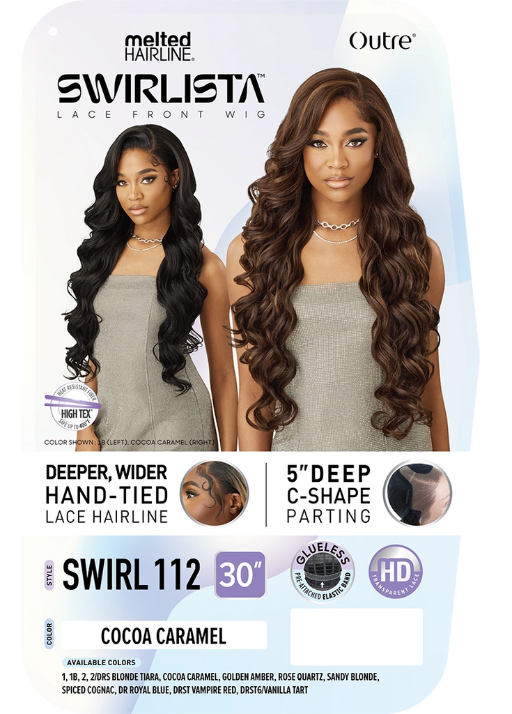 Outre Melted Hairline Swirlista Lace Front Wig 30"