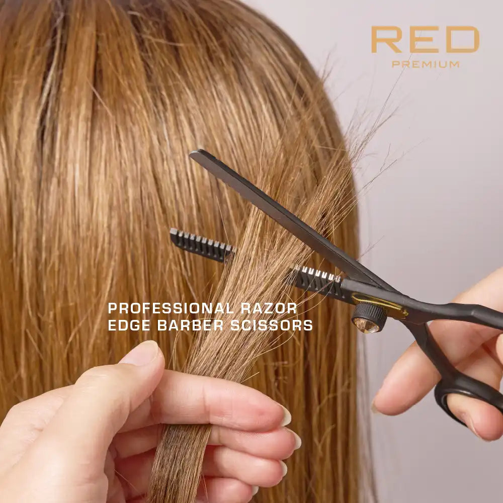 Red by Kiss Premium Artisan Professional Hair Thinning Shear - 6.5"