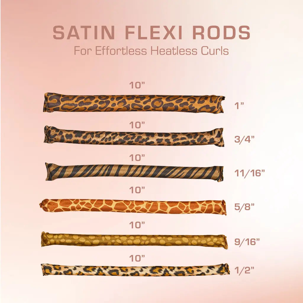 Close-up of silky animal print satin covering
