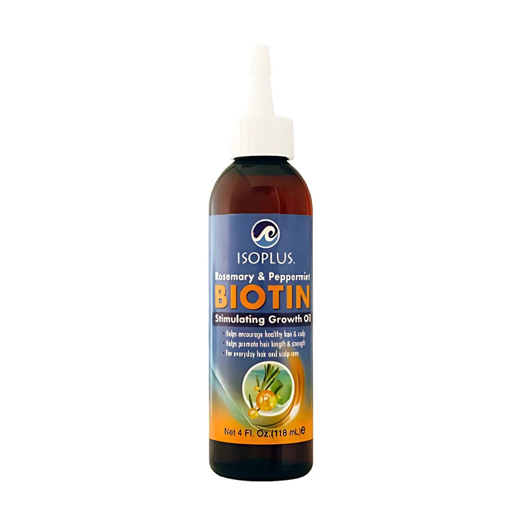 Isoplus Rosemary & Peppermint Biotin Stimulating Growth Oil - 4 oz