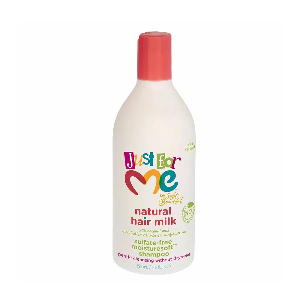 Just For Me Natural Milk Moisture Soft Sulfate-Free Shampoo - 13.5 oz