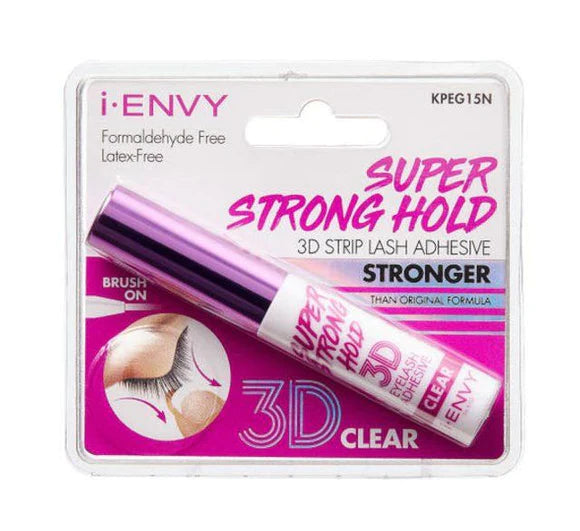 I-Envy Formaldehyde-Free, Latex-Free SUPER STRONG 3D Strip Lash Adhesive