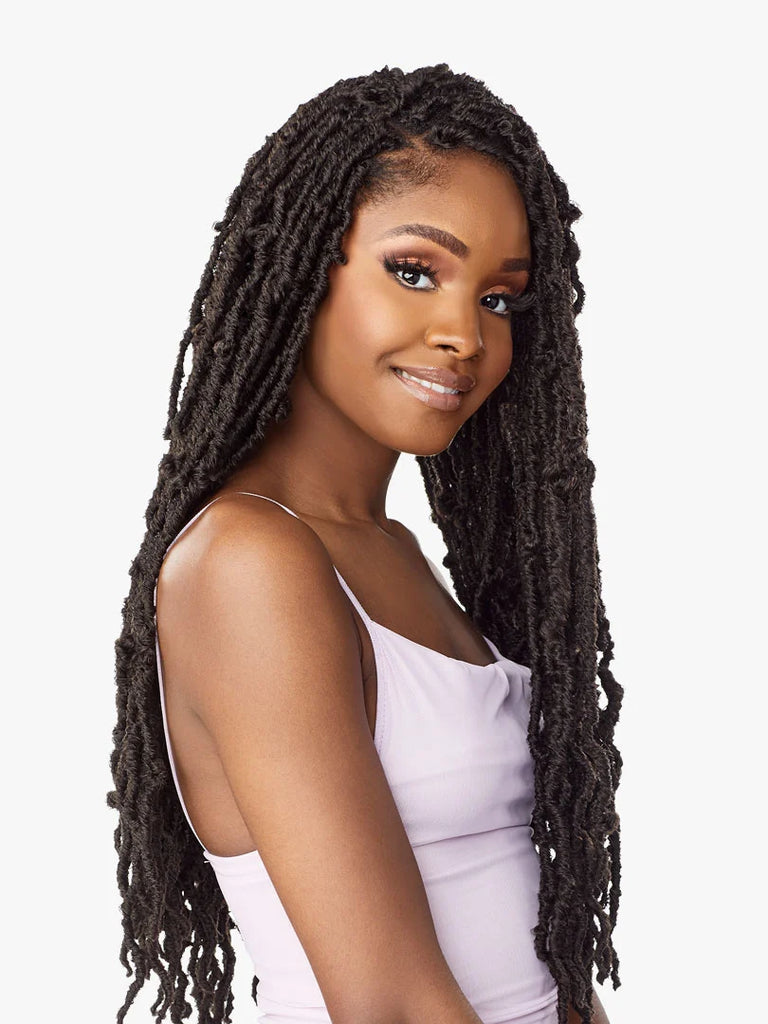 Sensationnel Lulutress 3X's Pack Distressed Locs Crochet Hair - 18"