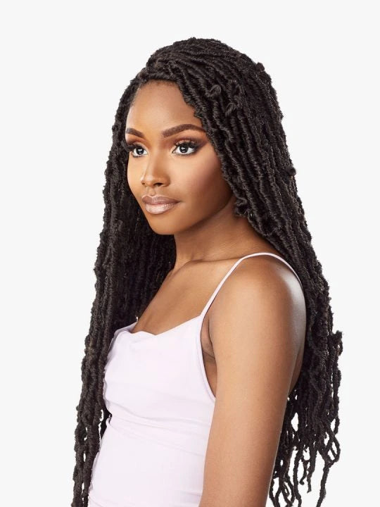 Sensationnel Lulutress 3X's Pack Distressed Locs Crochet Hair - 18"