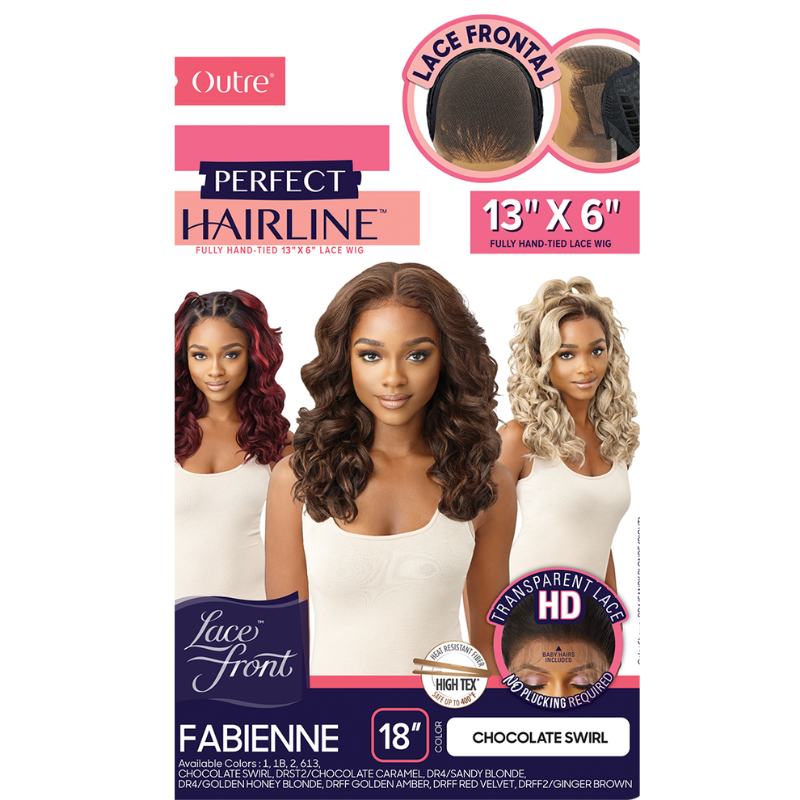 Lace Front Wig Perfect Hair Line 13X6 Fabienne - HT