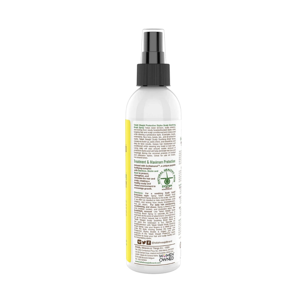 Packaging of Taliah Waajid Protective Styles Braid Spray
