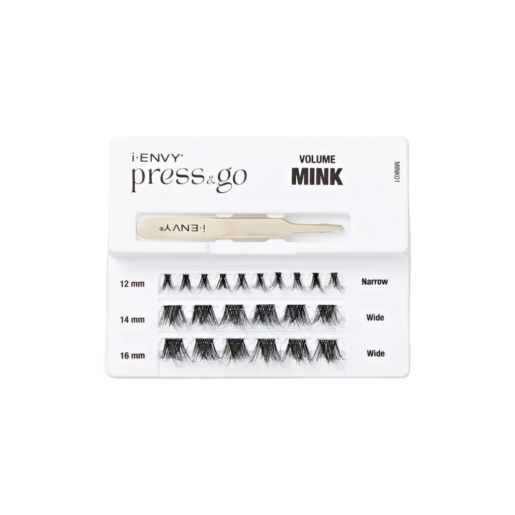 Lash applicator included in i-Envy Press & Go DIY cluster lash kit