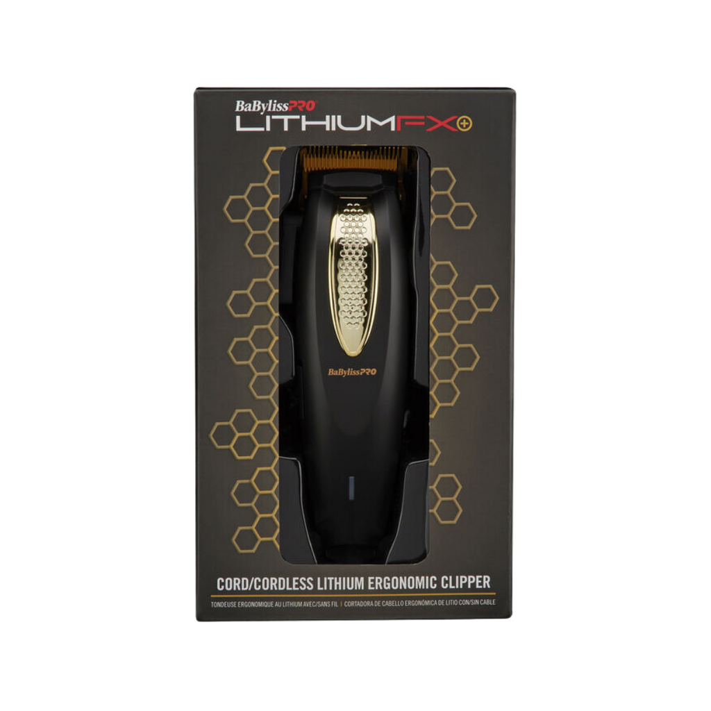 BabylissPro LithiumFX+ Cord/Cordless Lithium Ergonomic Clipper