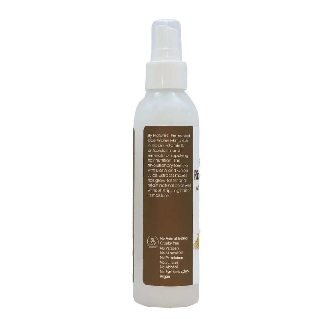 By Natures Fermented Rice Water Mist with Biotin + Onion Juice - 6 oz