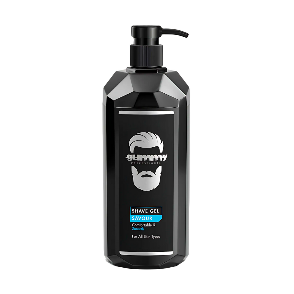 Gummy Professional Shave Gel 33.8 oz front bottle view
