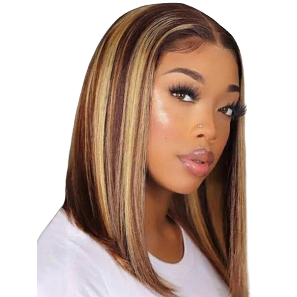 Supreme Hair & Beauty 100% Human Hair 13x4 Frontal Wig Straight - P4/27