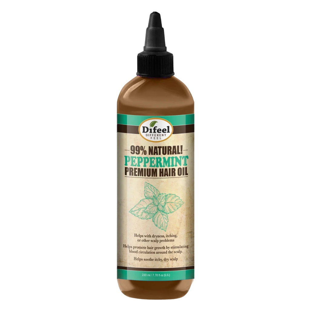 Difeel Scalp Care Peppermint Premium Hair Oil - 8 oz