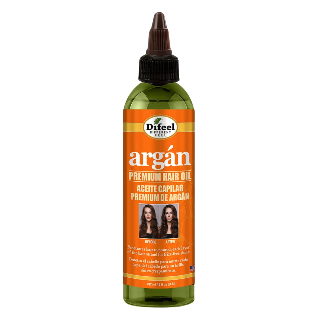 Difeel Argan Hydrating Premium Hair Oil - 8 oz