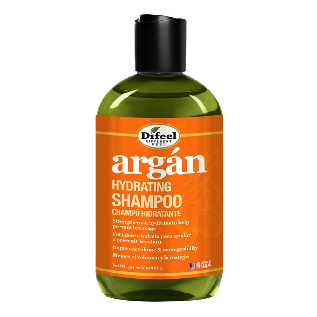 Difeel Argan Hydrating Shampoo - 12 oz