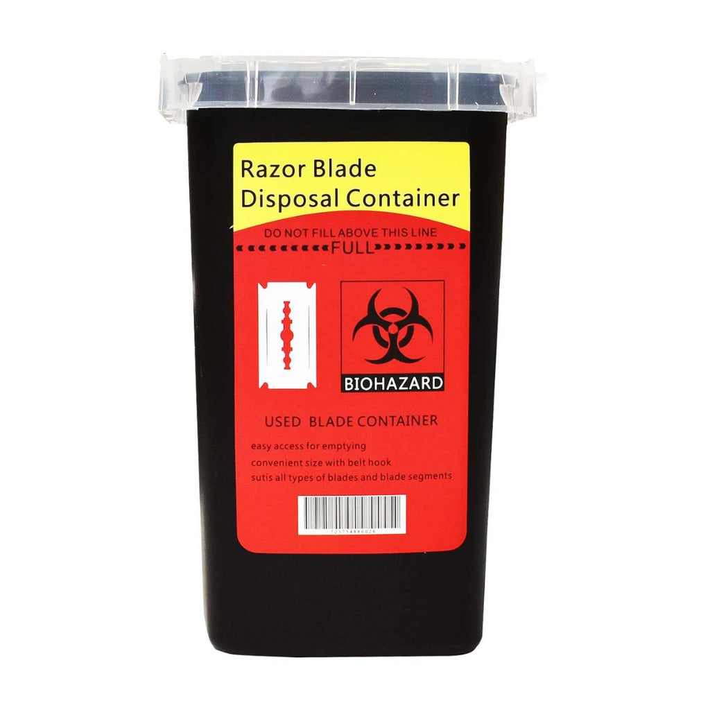 Black Ice Professional Razor Blade Disposal Container