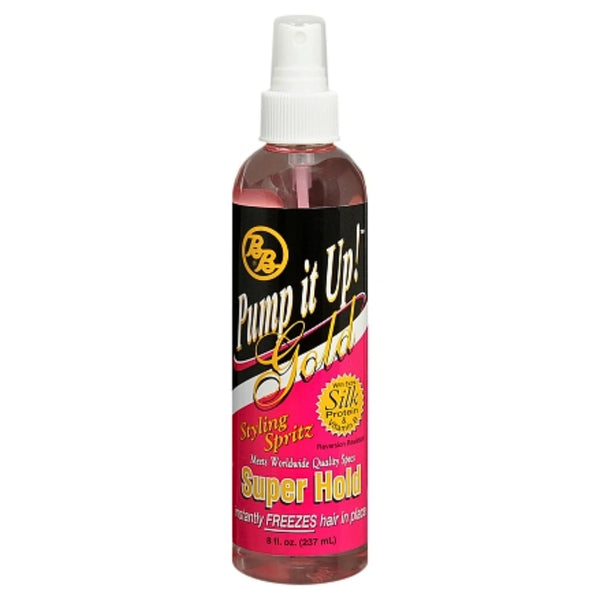 BB Pump It Up Gold Styling Spritz Super Hold - 8 oz – Supreme Hair