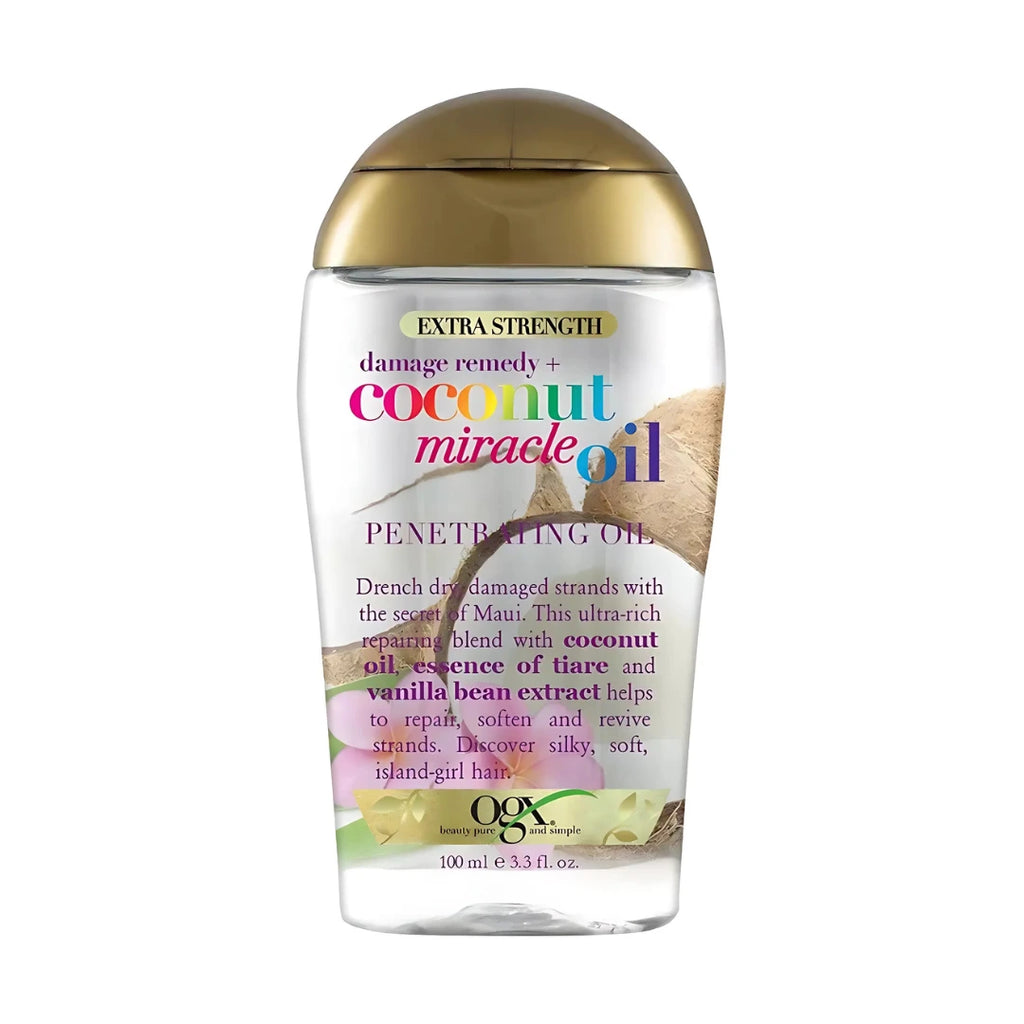 OGX Extra Strength Damage Remedy + Coconut Miracle Penetrating Oil - 3.3 oz