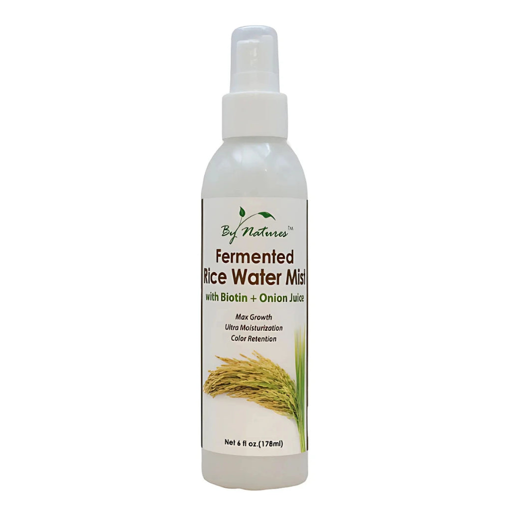 By Natures Fermented Rice Water Mist with Biotin + Onion Juice - 6 oz