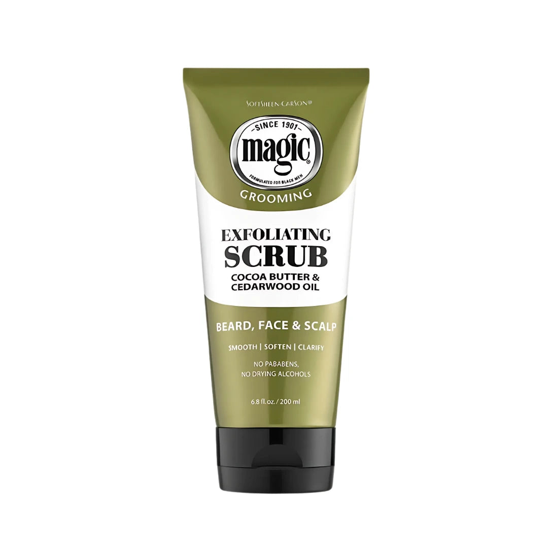 Magic Grooming Exfoliating Scrub- Beard, Face & Scalp - 6.8 oz ...