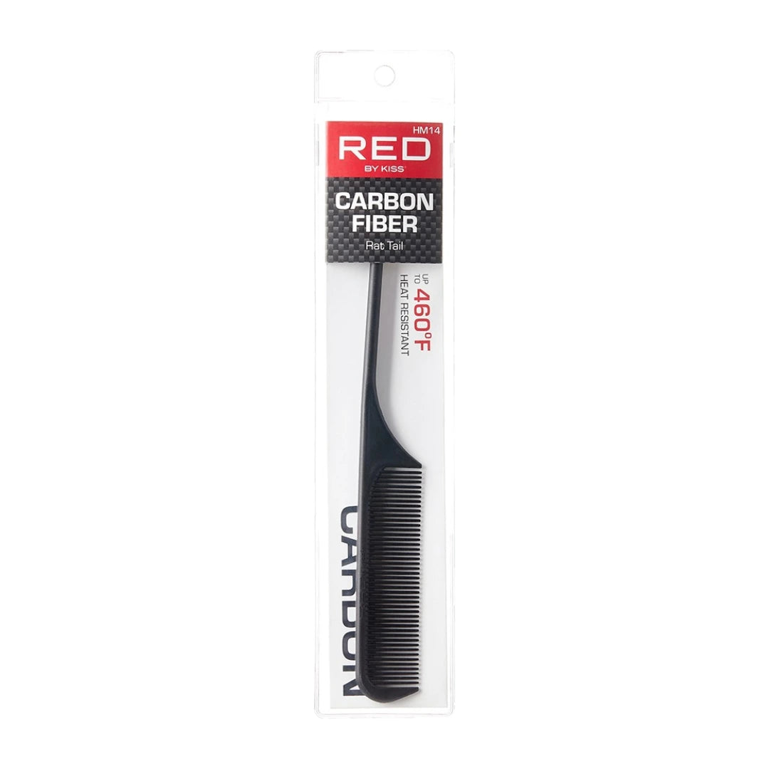 Red by Kiss Carbon-Fiber Fat Tail Comb – Supreme Hair & Beauty