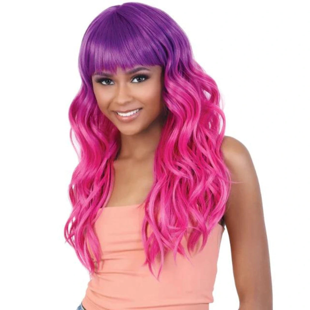 Motown Tress Premium Collection Day Glow Wig